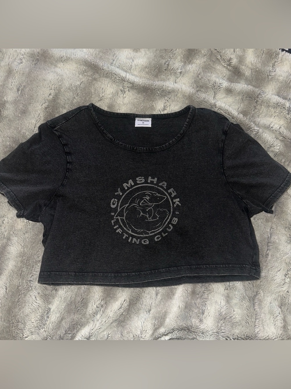 BRAND NEW women’s medium ‘Gymshark’ legacy washed crop top